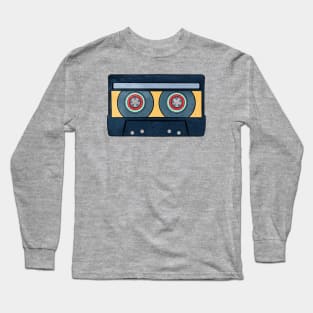 Orange Cassette Long Sleeve T-Shirt